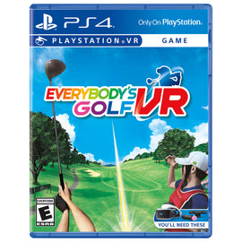 Everybody's Golf VR (PlayStation 4 / PS4)