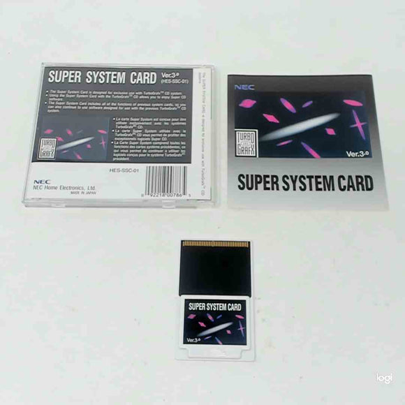 Super system card 3.0 [Super CD] (Turbografx-16)