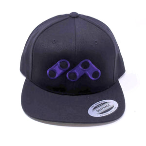 Snapback cap black Retro MTL - Logo