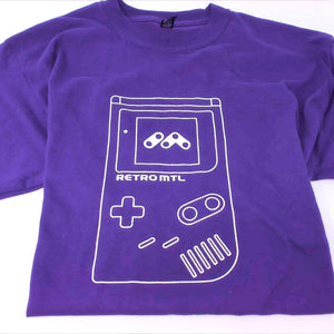T-Shirt violet Retro MTL - Game Boy (X-Large)