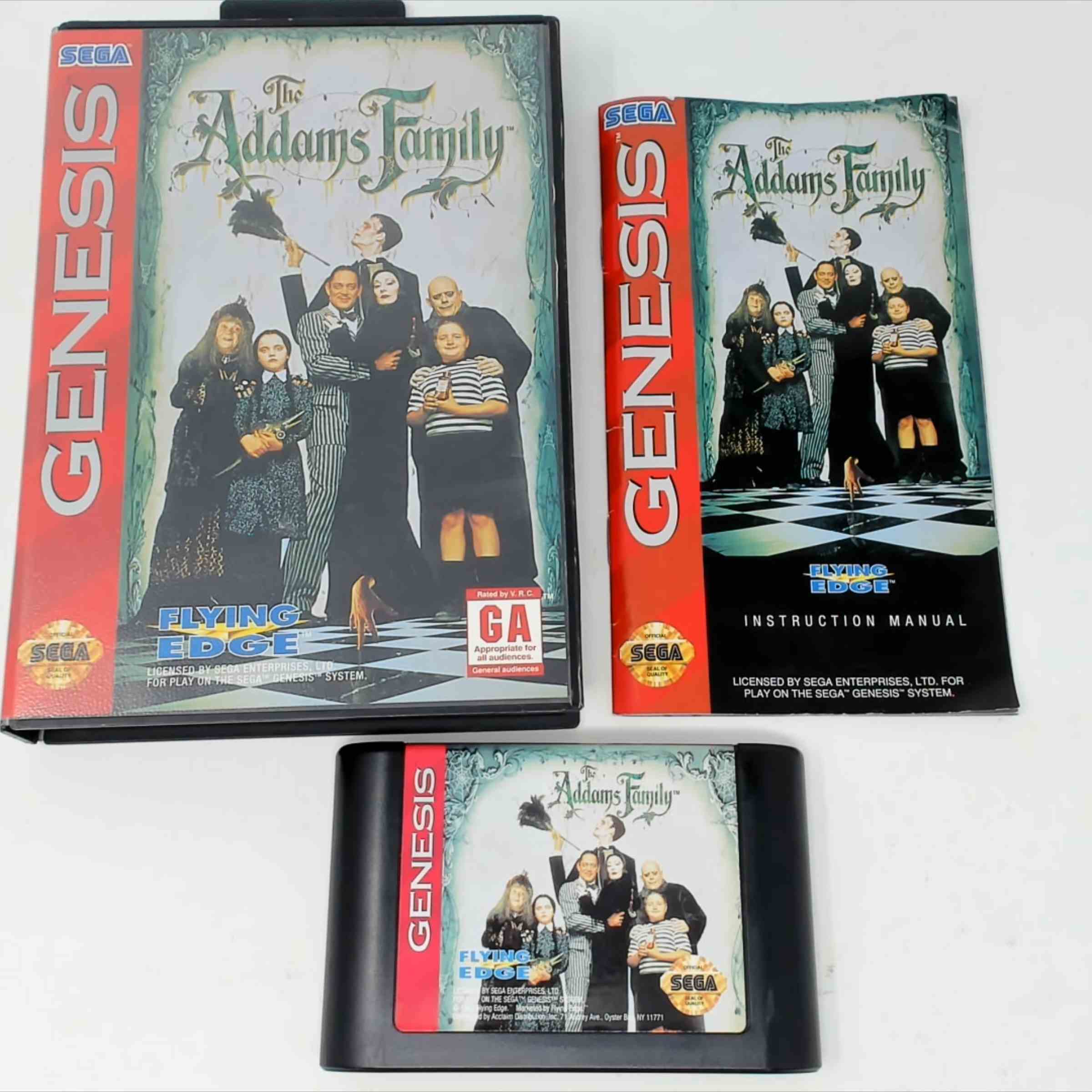 The Addams Family good for Sega Genesis