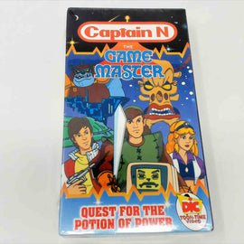 Captain N Quest of the potion of power (VHS)