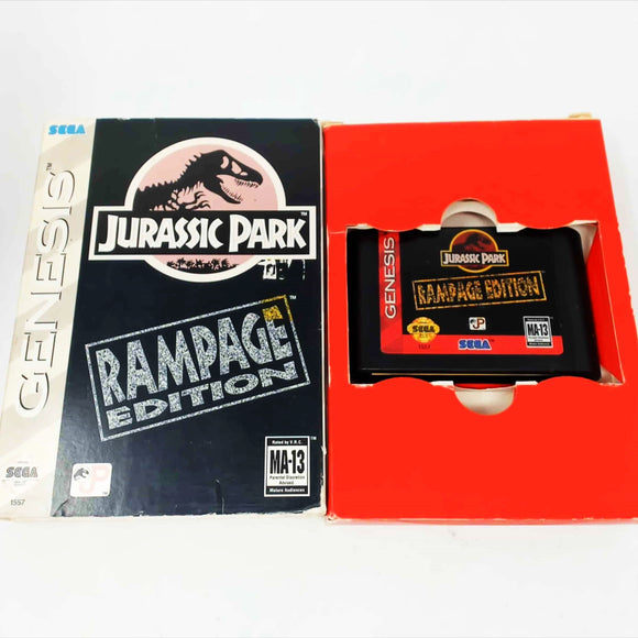 Jurassic Park: Rampage Edition [Cardboard Box] (Genesis)
