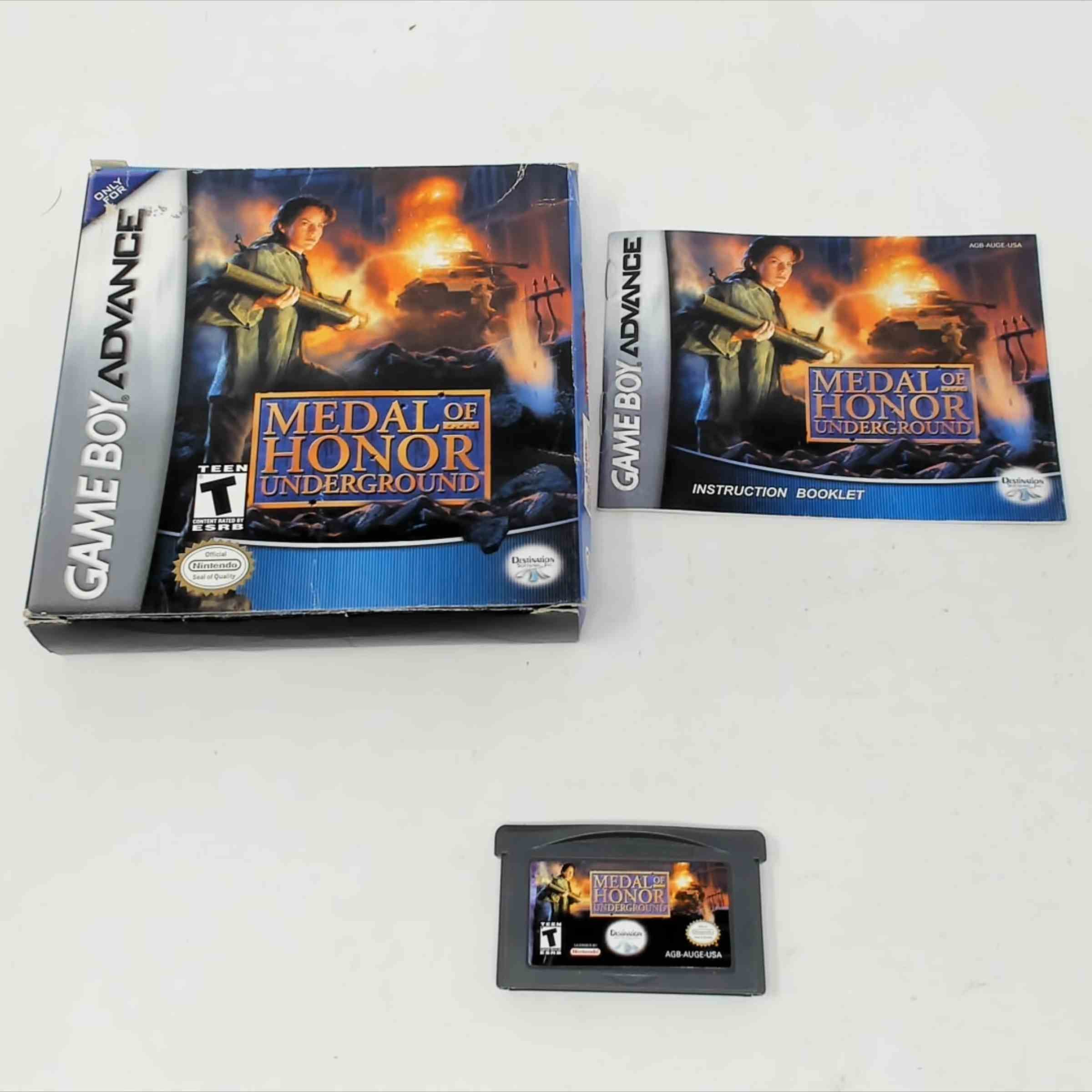 Medal of Honor Underground (Game Boy Advance) – RetroMTL