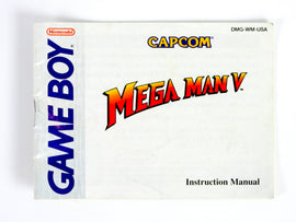 Mega Man V 5 [Manual] (Nintendo Game Boy)