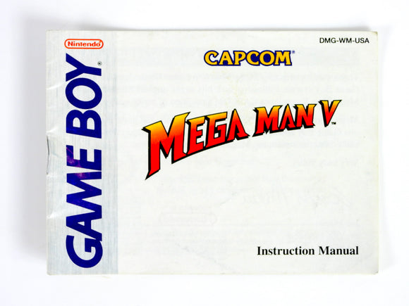 Mega Man V 5 [Manual] (Game Boy)