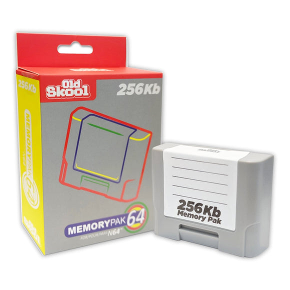 256 KB Memory Pak [Old Skool] (Nintendo 64 / N64) - RetroMTL