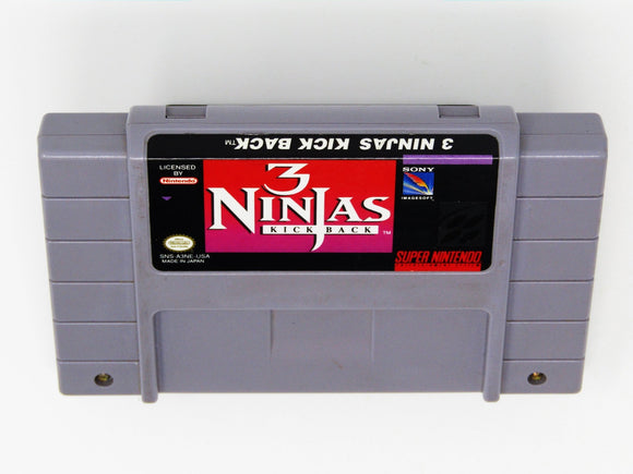 3 Ninjas Kick Back (Super Nintendo / SNES) - RetroMTL