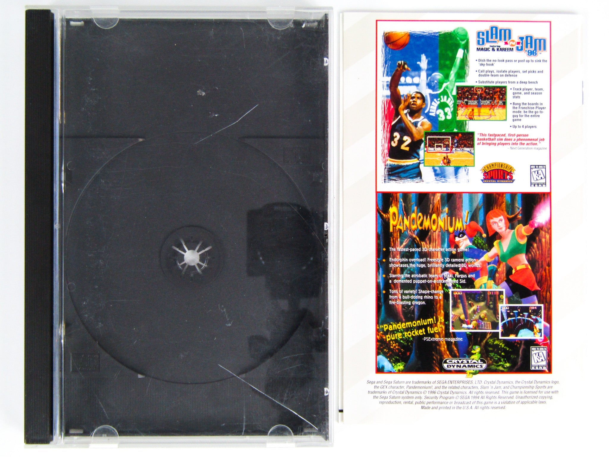 3D Baseball (Sega Saturn) - RetroMTL