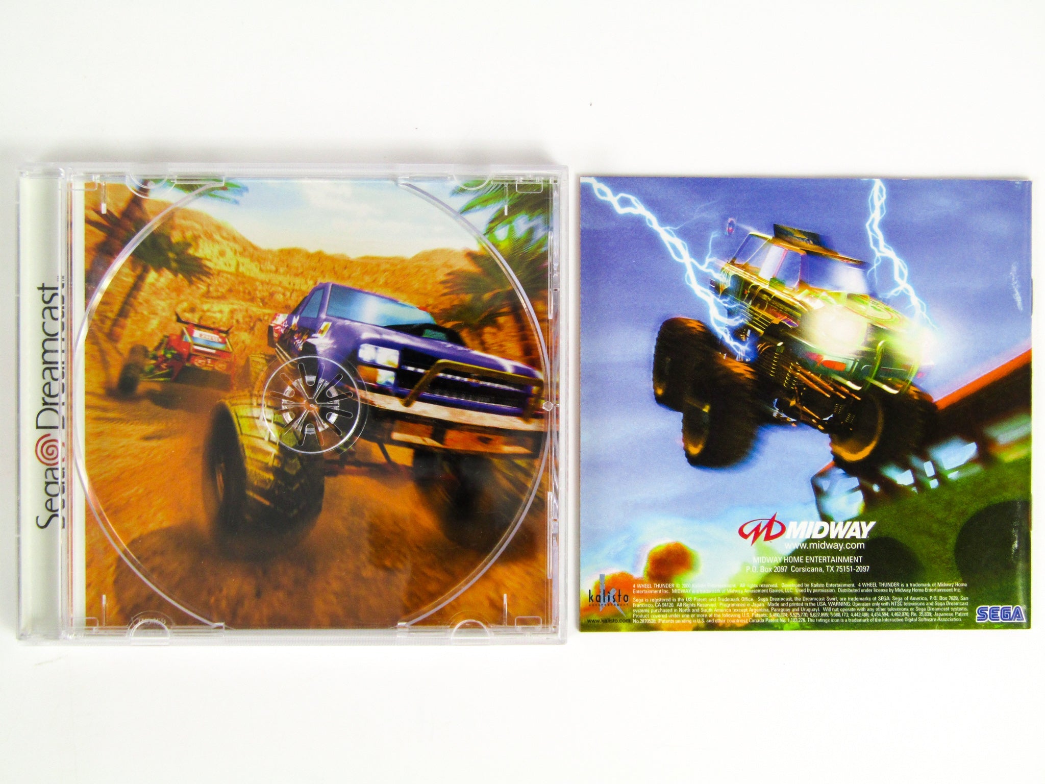 4 Wheel Thunder (Sega Dreamcast) - RetroMTL