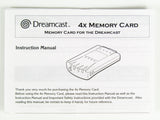 4x Memory Card (Sega Dreamcast) - RetroMTL