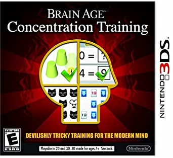 Brain Age: Concentration Training (Nintendo 3DS)