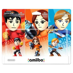 Mii 3 Pack - Super Smash Series (Amiibo)