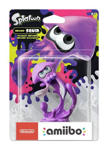Inkling Squid - Neon Purple - Splatoon Series (Amiibo)