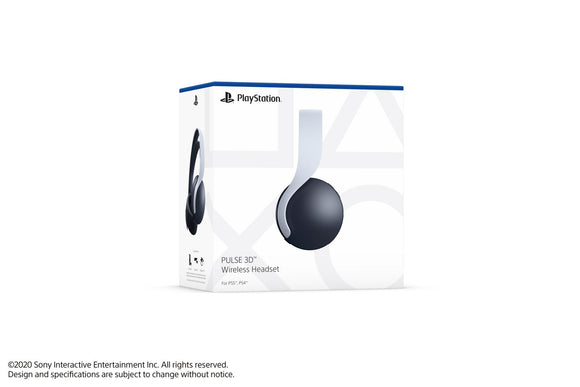 White Playstation 5 PULSE 3D Wireless Headset (Playstation 5 / PS5)
