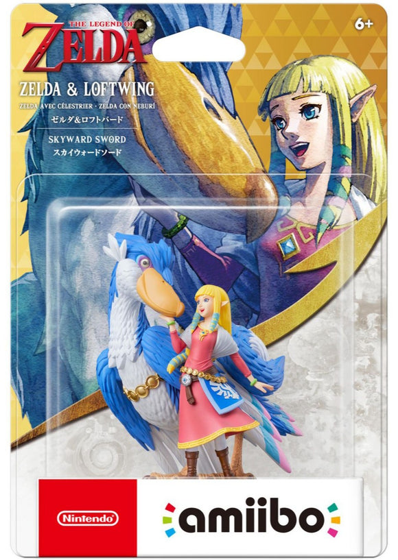 Zelda & Loftwing - Skyward Sword - The Legend Of Zelda Series (Amiibo)