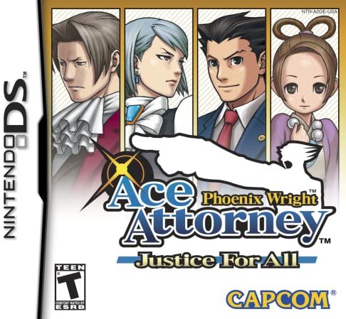 Phoenix Wright Justice for All (Nintendo DS)