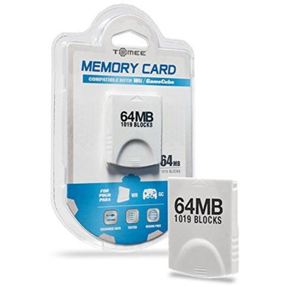 [1019 Blocks] 64MB Memory Card  [Tomee] (Nintendo Wii / Gamecube)