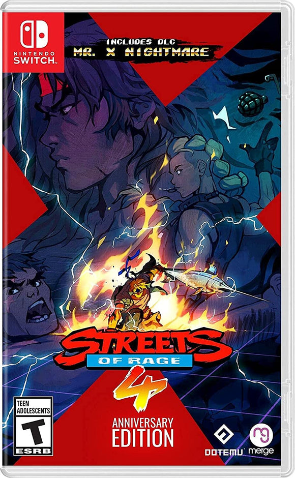 Streets Of Rage 4 [Anniversary Edition] (Nintendo Switch)