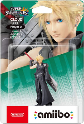 Cloud - Player 2 - Super Smash Series (Amiibo)