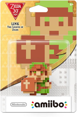 Link - 8 Bit - The Legend Of Zelda Series (Amiibo)
