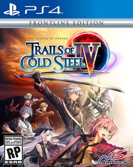 The Legend of Heroes Trails of Cold Steel IV 4 Frontline Edition (PlayStation 4 / PS4)