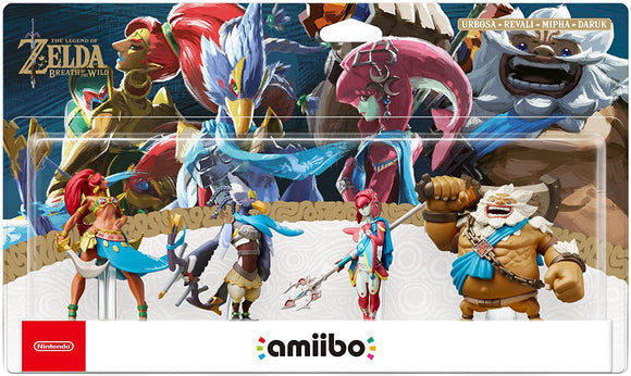 Champions Set - Breath Of The Wild - The Legend Of Zelda Series (Amiibo)
