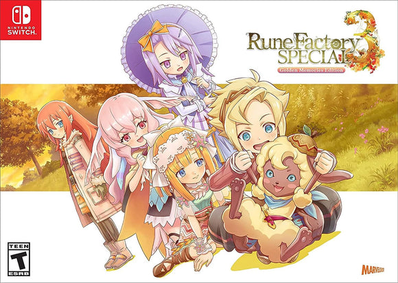 Rune Factory 3 Special [Golden Memories Edition] (Nintendo Switch)