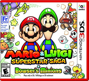 Mario & Luigi: Superstar Saga + Bowser's Minions [Red Box] (Nintendo 3DS)