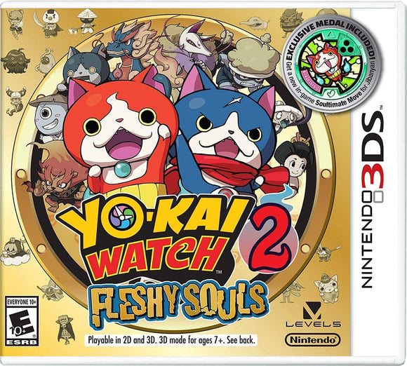 Yo-Kai Watch 2 Fleshy Souls (Nintendo 3DS)