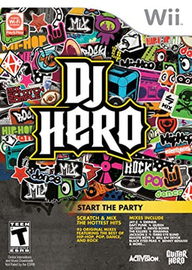 DJ Hero [Game Only] (Nintendo Wii)