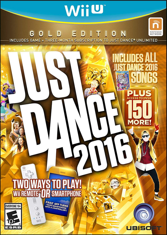 Just Dance 2016: Gold Edition (Nintendo Wii U)