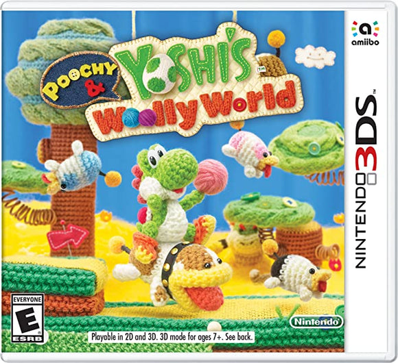 Poochy & Yoshi's Woolly World (Nintendo 3DS)