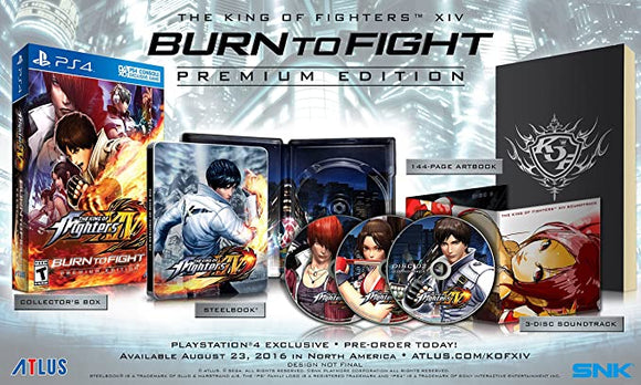 King Of Fighters XIV Burn To Fight [Premium Edition] (Playstation 4 / PS4)