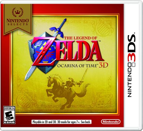 Zelda Ocarina Of Time 3D [Nintendo Selects] (Nintendo 3DS)