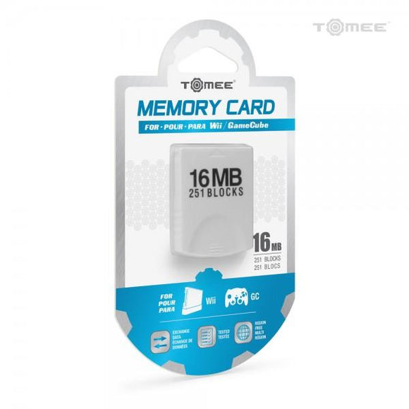 [251 Blocks] 16 MB Memory Card  [Tomee] (Nintendo Wii / Gamecube)