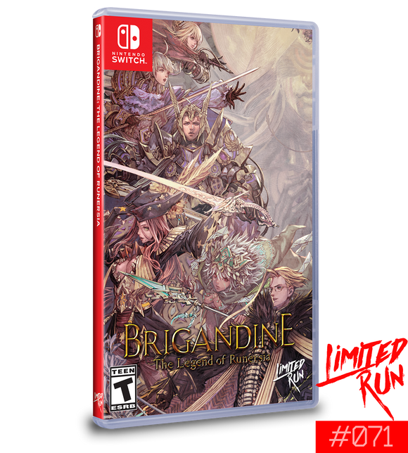 Brigandine: The Legend Of Runersia [Limited Run Games] (Nintendo Switch)