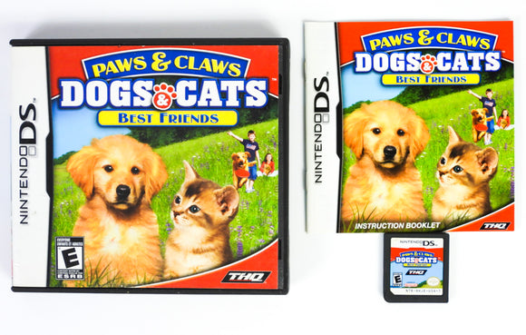 Paws And Claws Dogs And Cats Best Friends (Nintendo DS)
