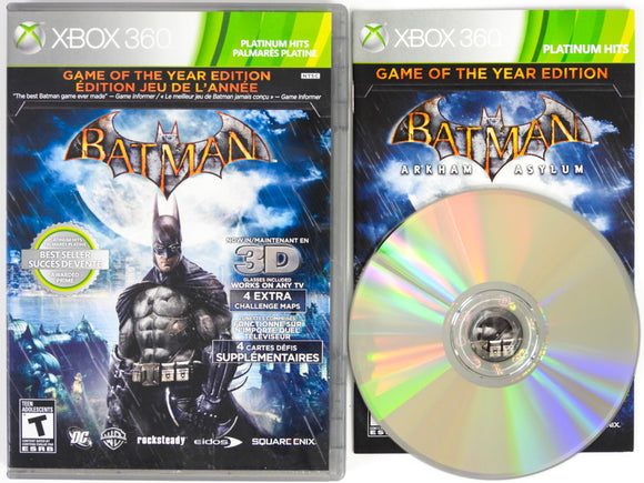 Batman: Arkham Asylum [Platinum Hits] [Game Of The Year] (Xbox 360)
