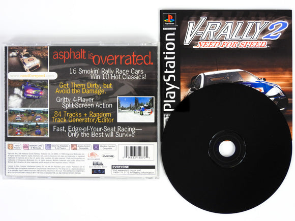 Need For Speed: V-Rally 2 (Playstation / PS1)