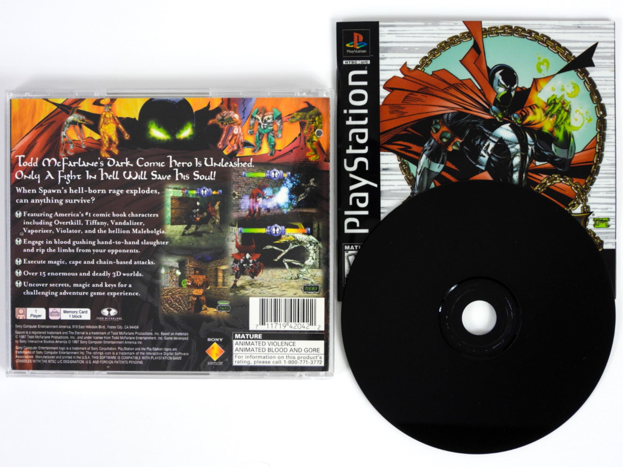 Spawn The Eternal (Playstation / PS1) – RetroMTL