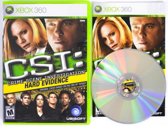 CSI Hard Evidence (Xbox 360)