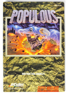 Populous [Manual] (Super Nintendo / SNES)