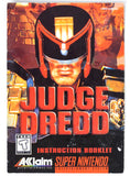 Judge Dredd [Manual] (Super Nintendo / SNES)