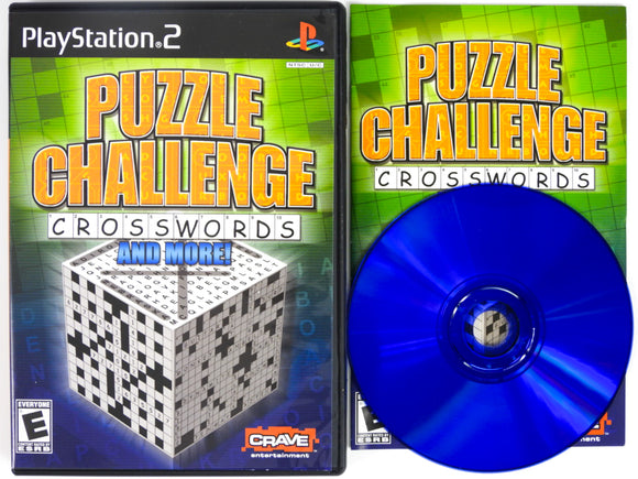 Puzzle Challenge Crosswords And More (Playstation 2 / PS2)