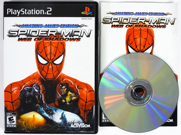 Spiderman Web Of Shadows (Playstation 2 / PS2)