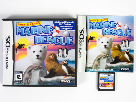 Paws & Claws Marine Rescue (Nintendo DS)
