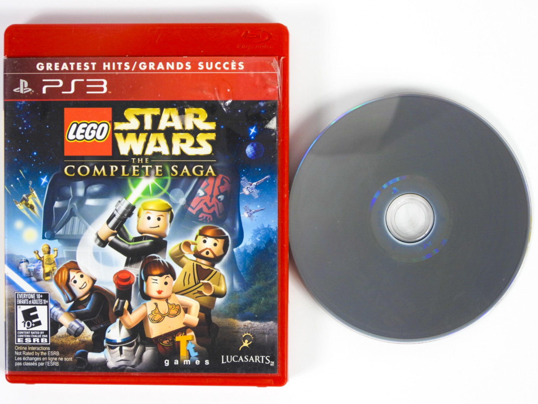  Lego Star Wars: The Complete Saga- Greatest Hits - Playstation 3  : Video Games