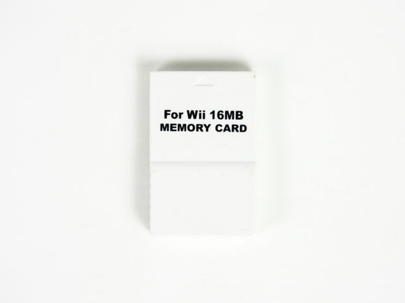 Unofficial Memory Card 16MB [251 Blocks] (Nintendo Wii)