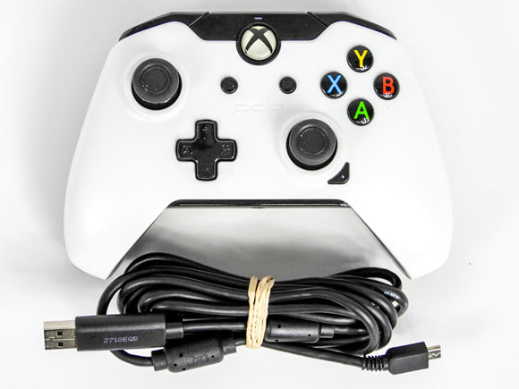 White Xbox One Wired Controller [PDP] (Xbox One)